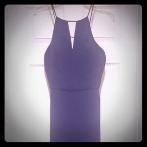 Navy Blue Boutique Bridesmaid Dress